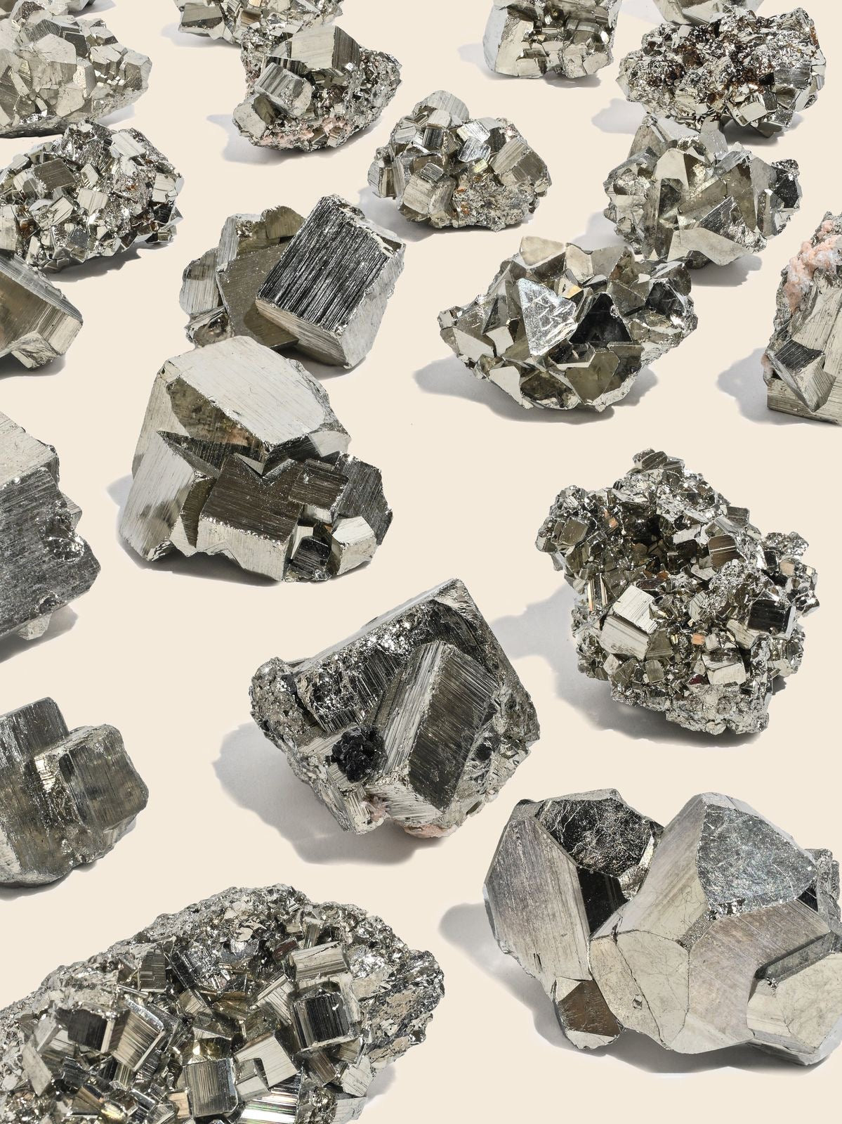 Raw Pyrite Clusters AAA Quality