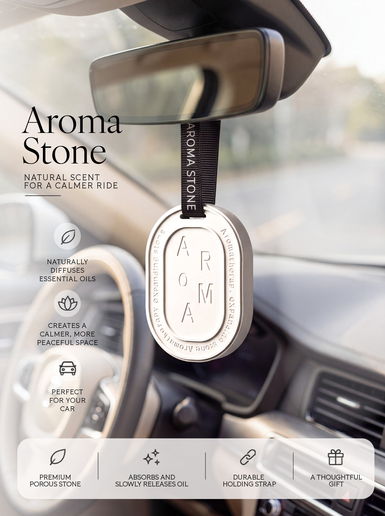 Aroma Stone Oval