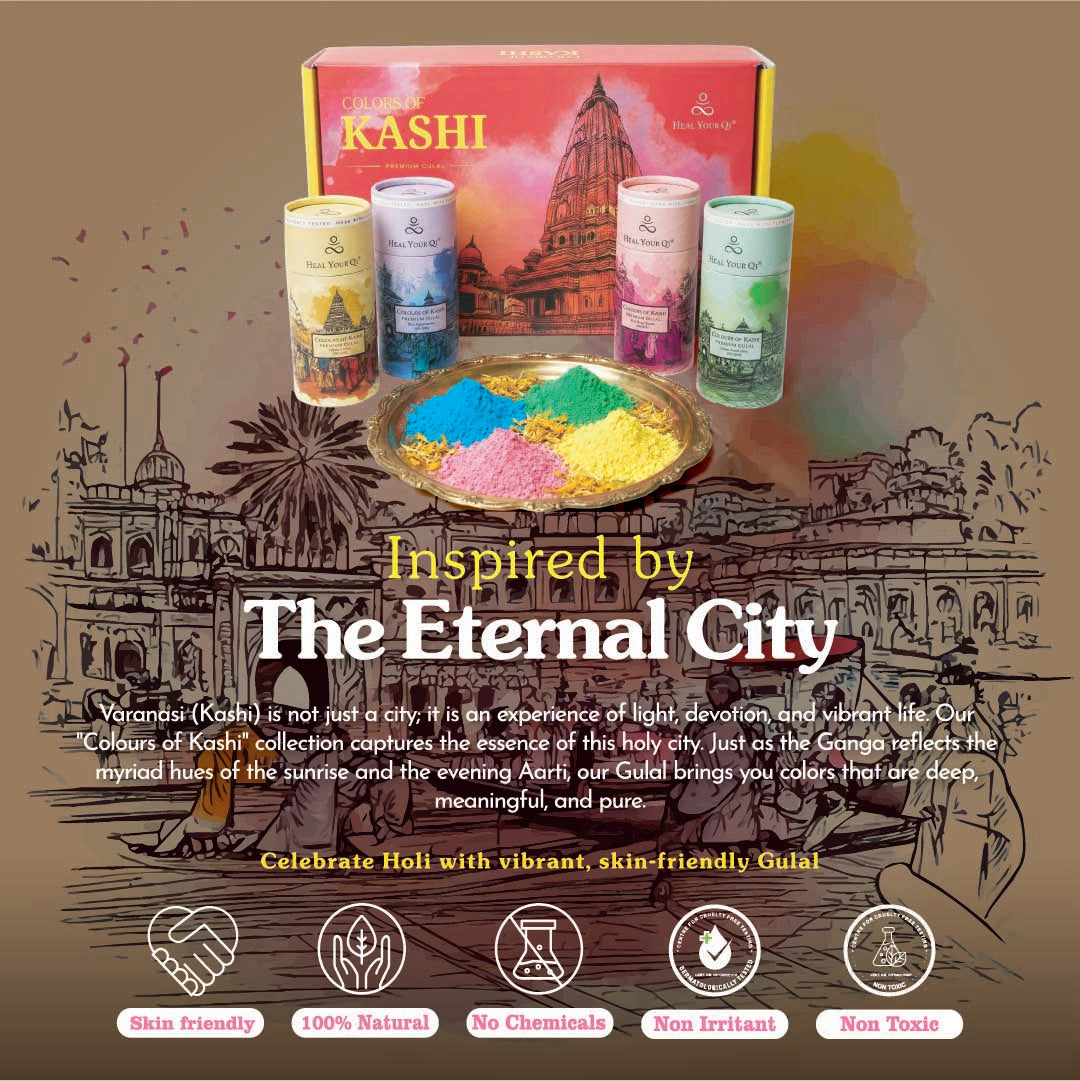 Dermatologically Tested Organic Gulal | Set of Two