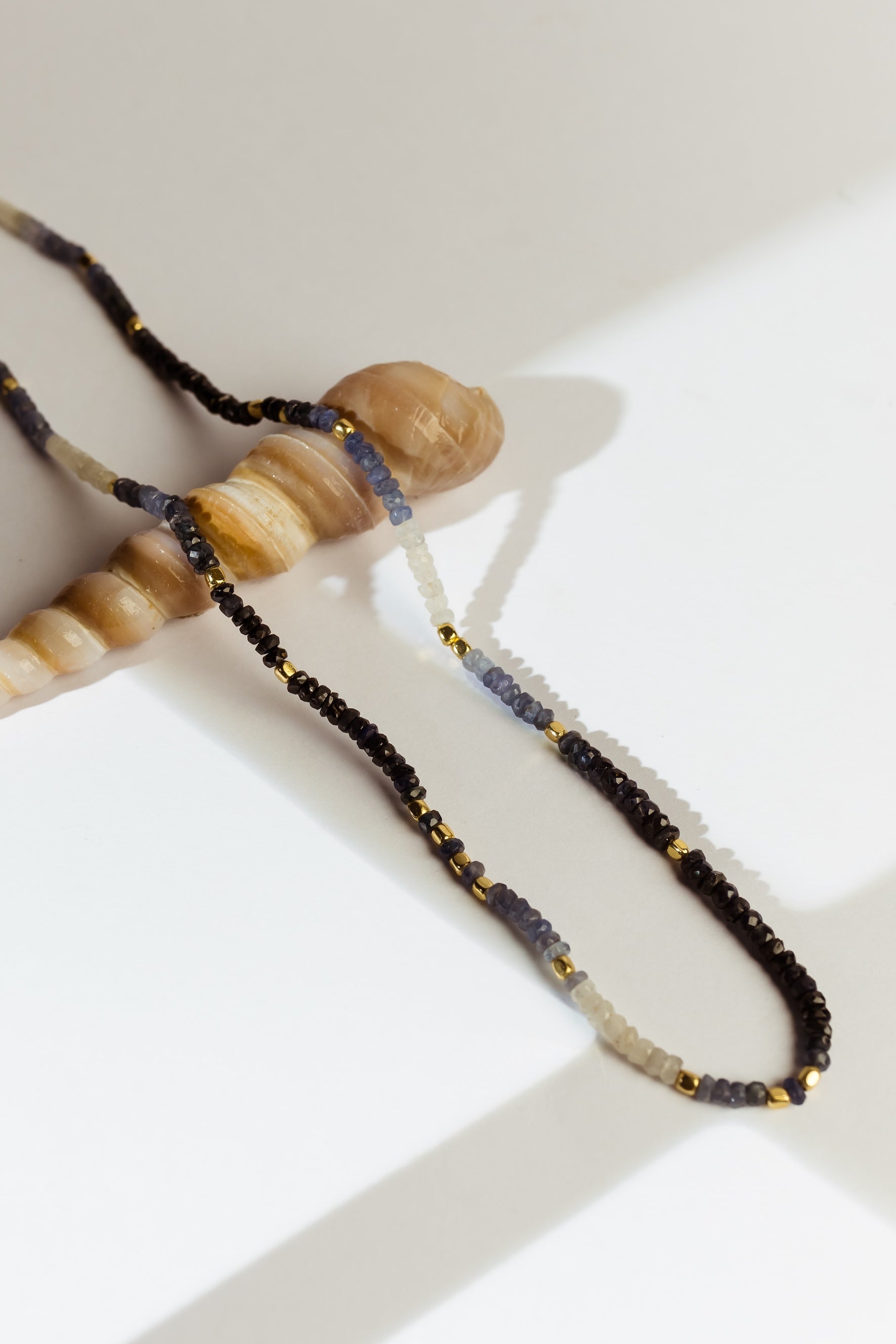 Blue Sapphire Ombre Necklace