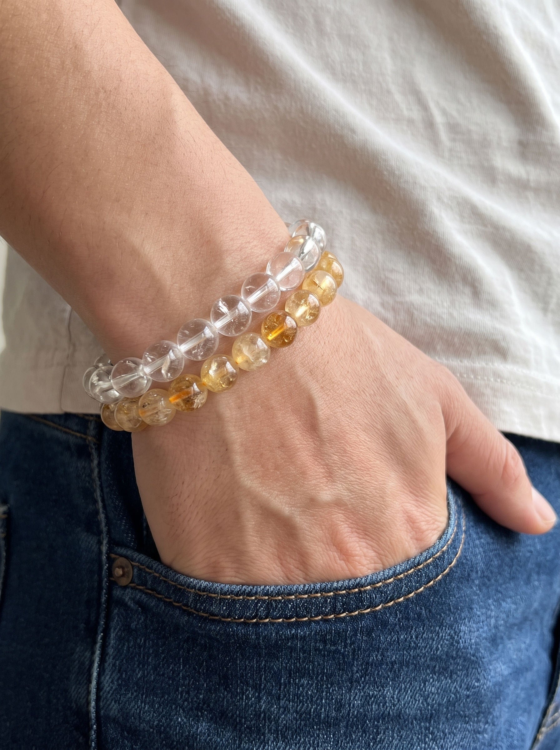 Manifestation Bracelet Stack