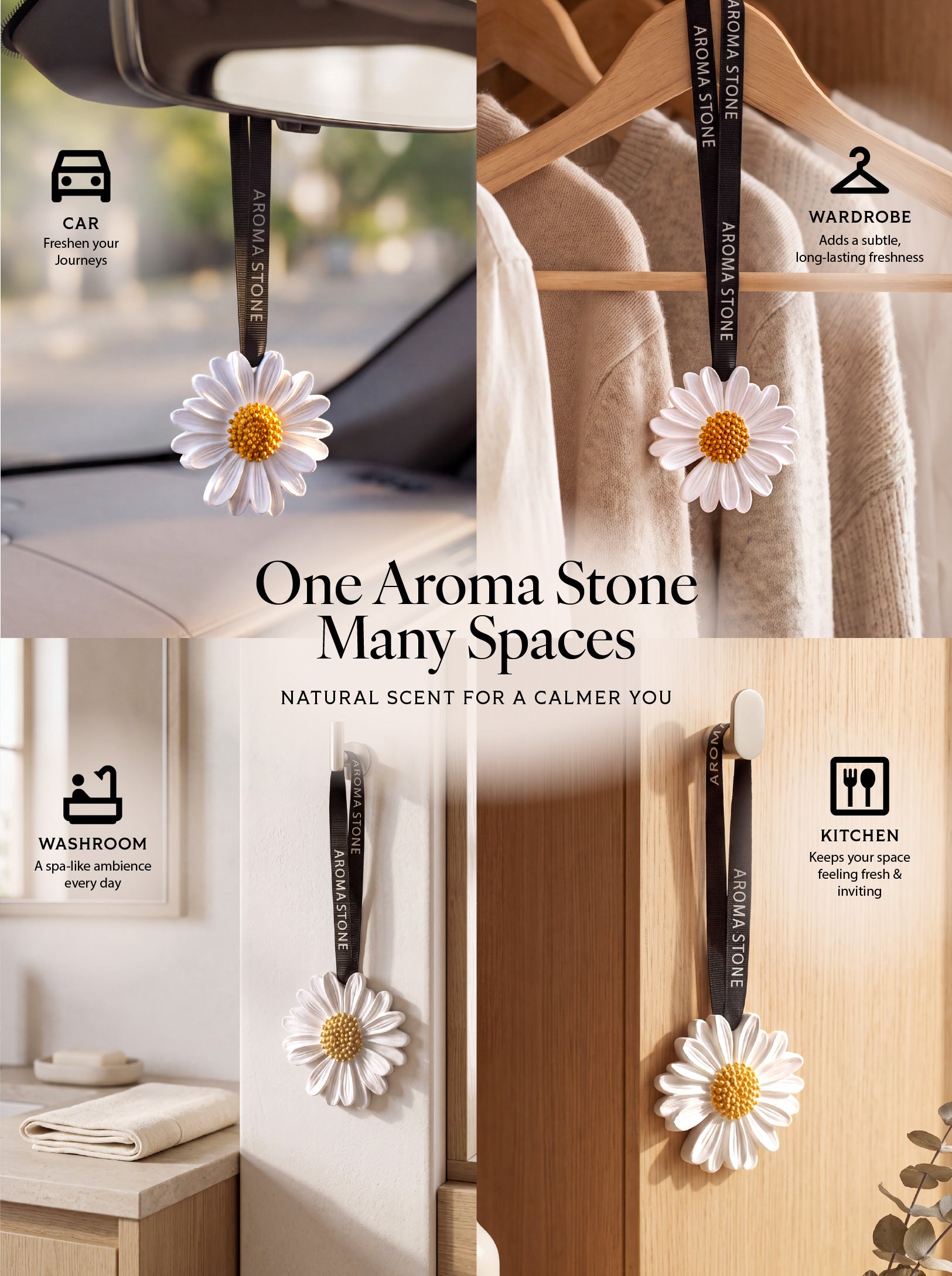 Aroma Stone Daisy