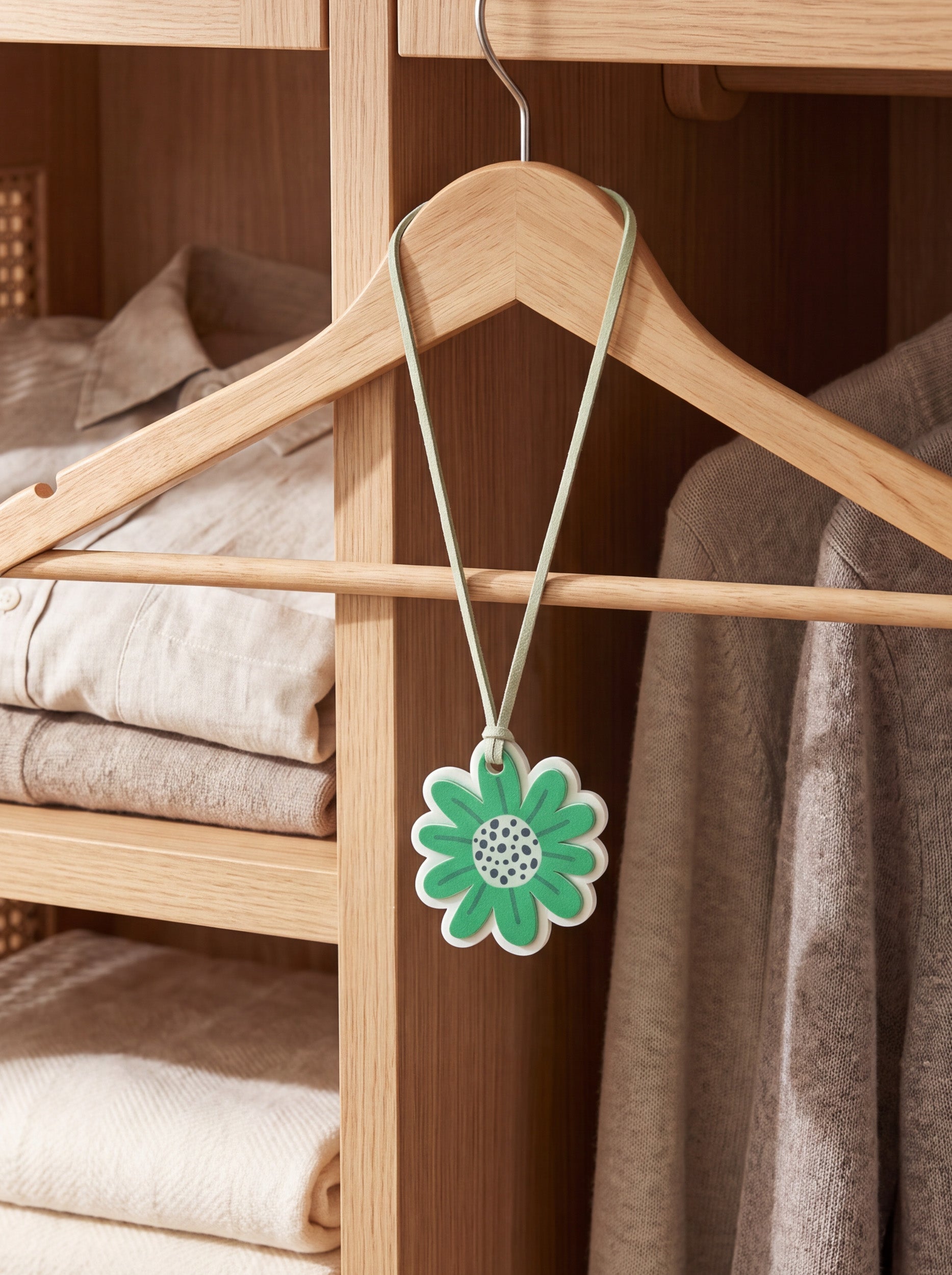 Green Flower Aroma Stone