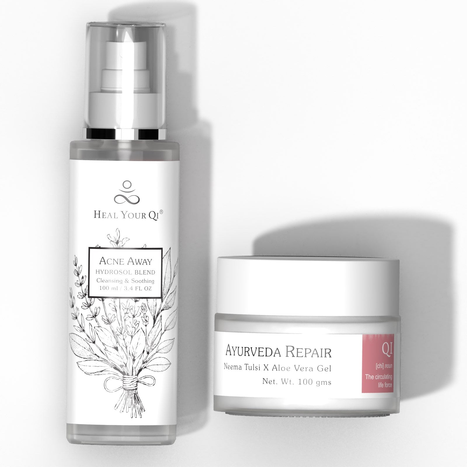 Ayurveda Repair and Acne Away | Purifying Gel & Acne Toner