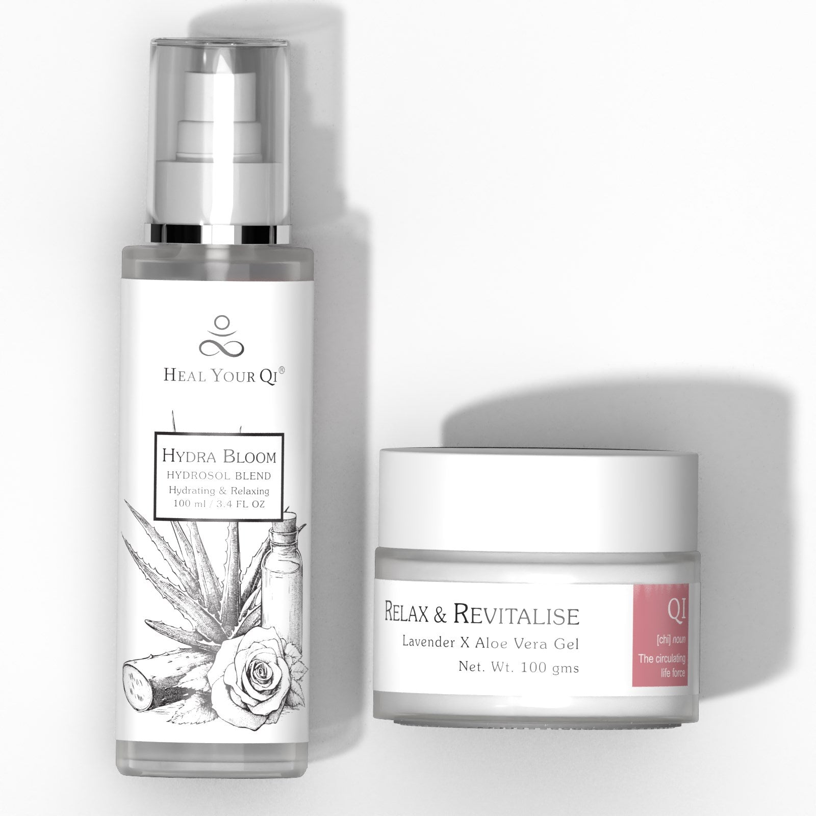Relax and Revitalise and Hydra Bloom | Soothe & Hydrate