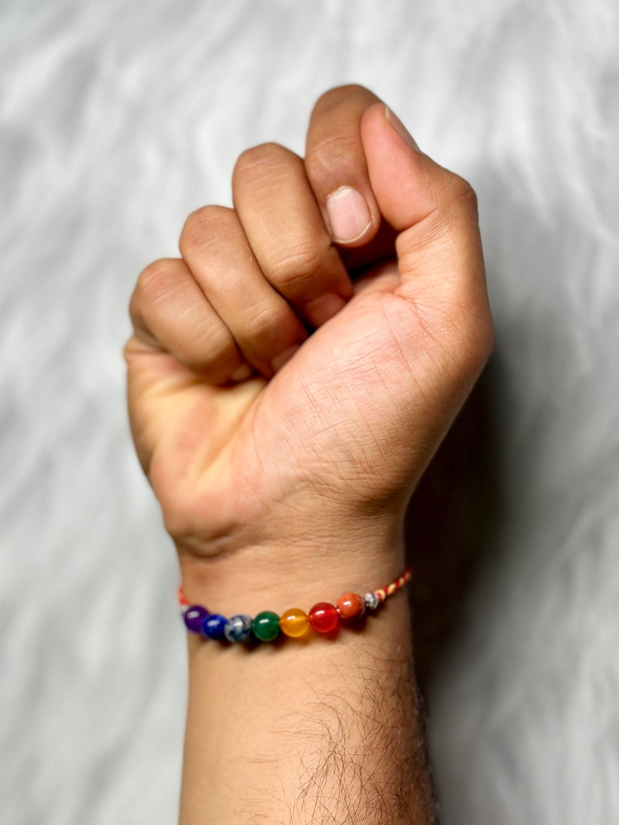 Seven Chakra Crystal Rakhi