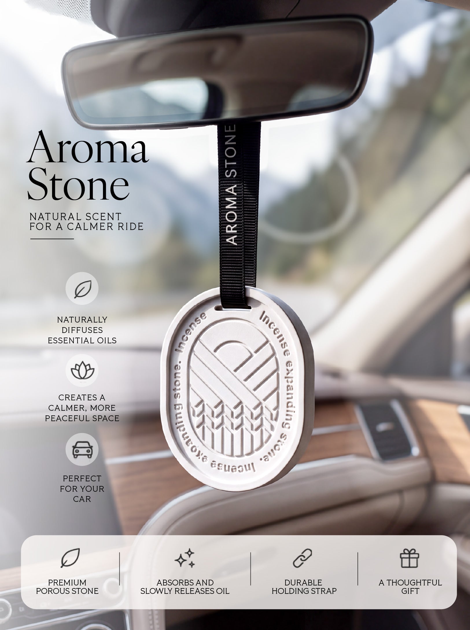 Aroma Stone Rounded