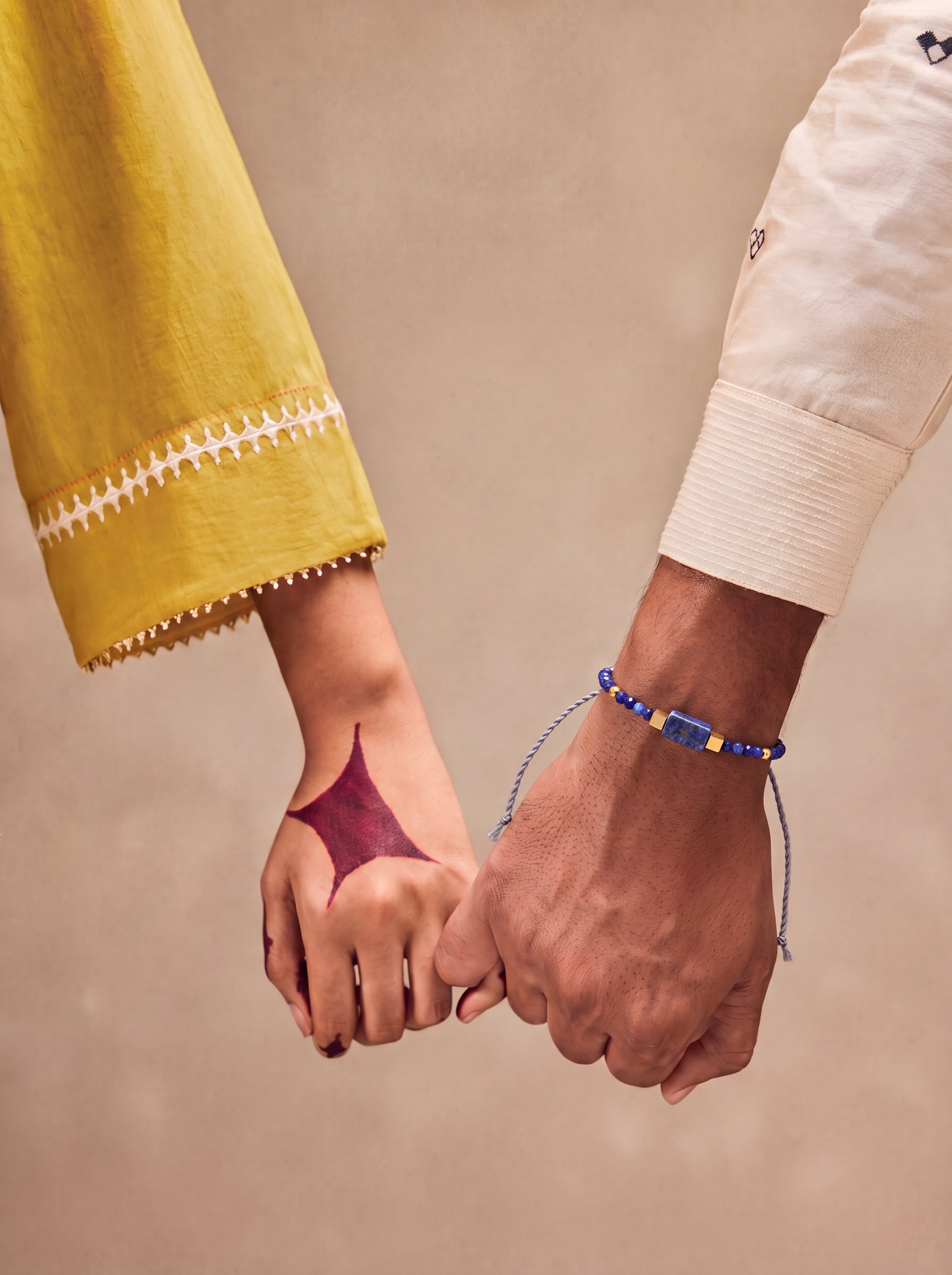 Lapis Crystal Rakhi