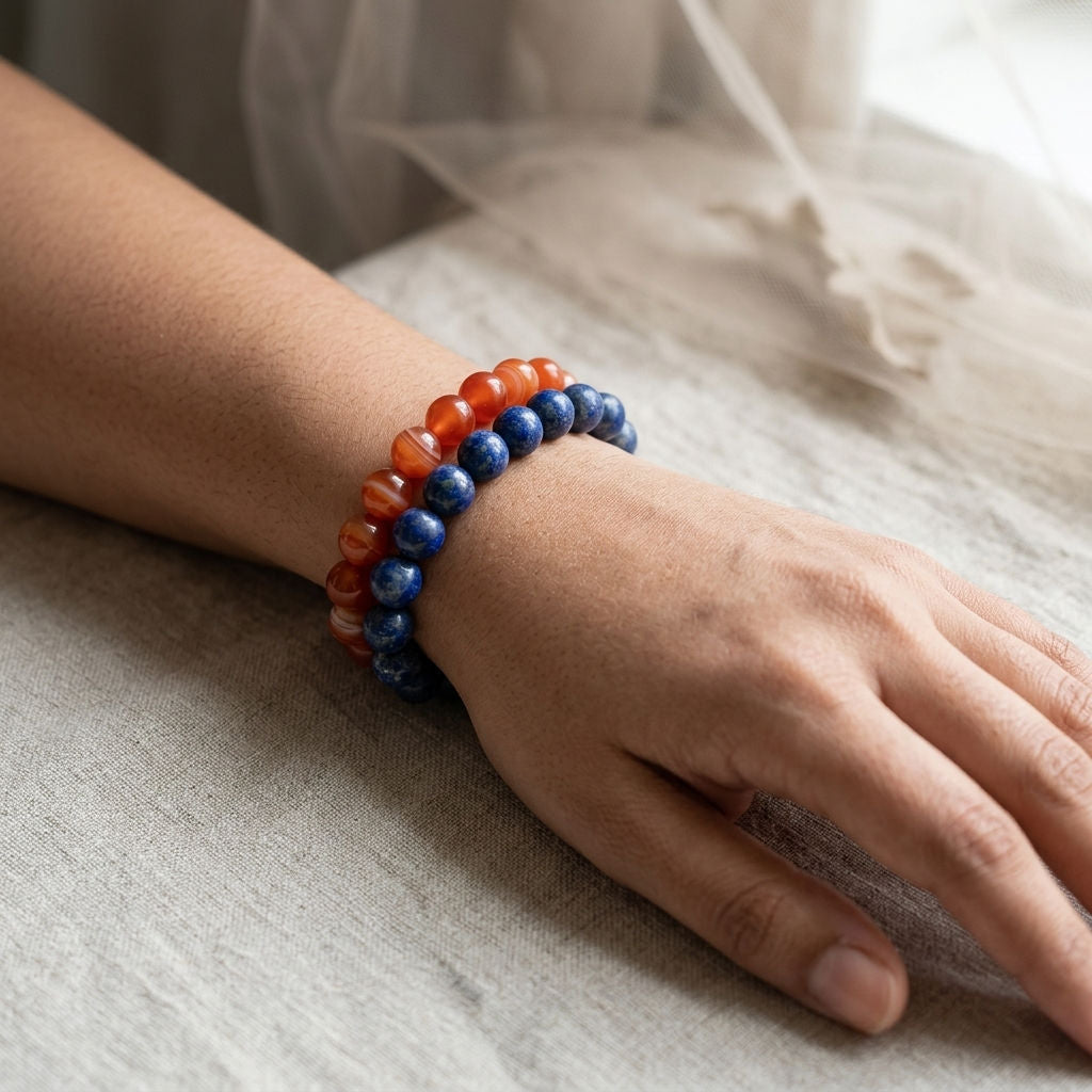 Career Growth Bracelet Stack