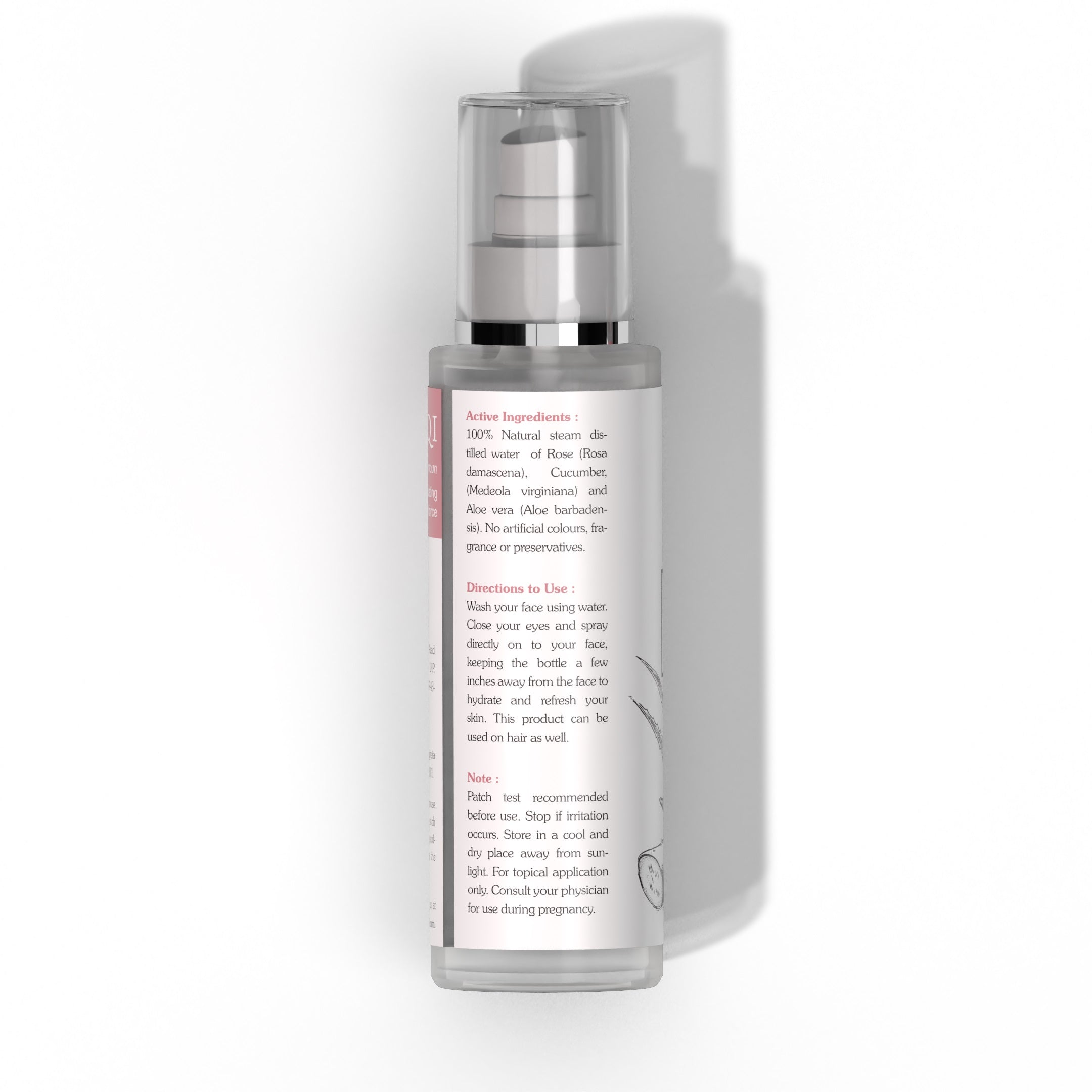 Hydra Bloom Face Mist 100 ml | Plumping & Refreshing Rose, Aloe & Cucumber