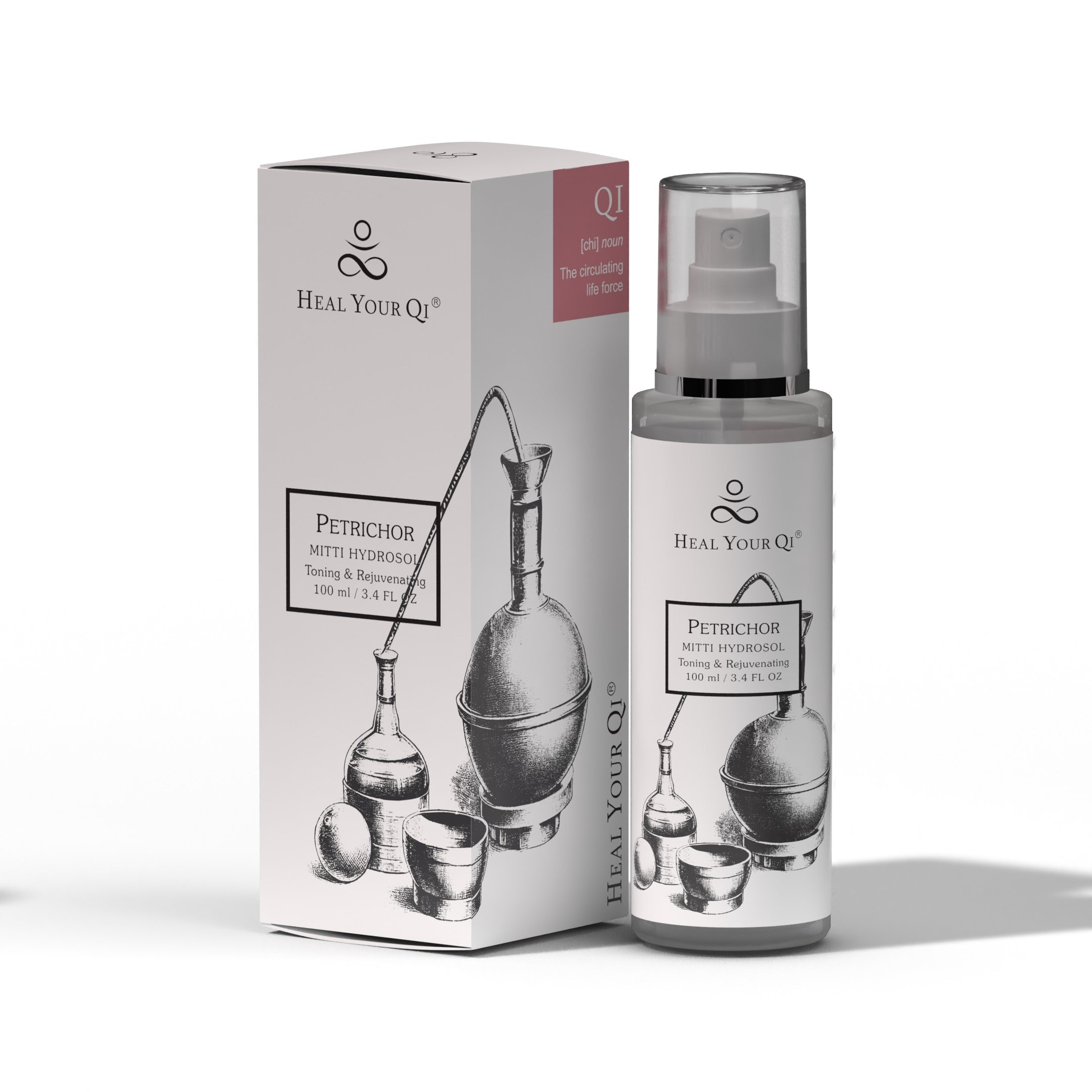 Petrichor Face Mist 100 ml | Toning and Anti Aging Multani Mitti