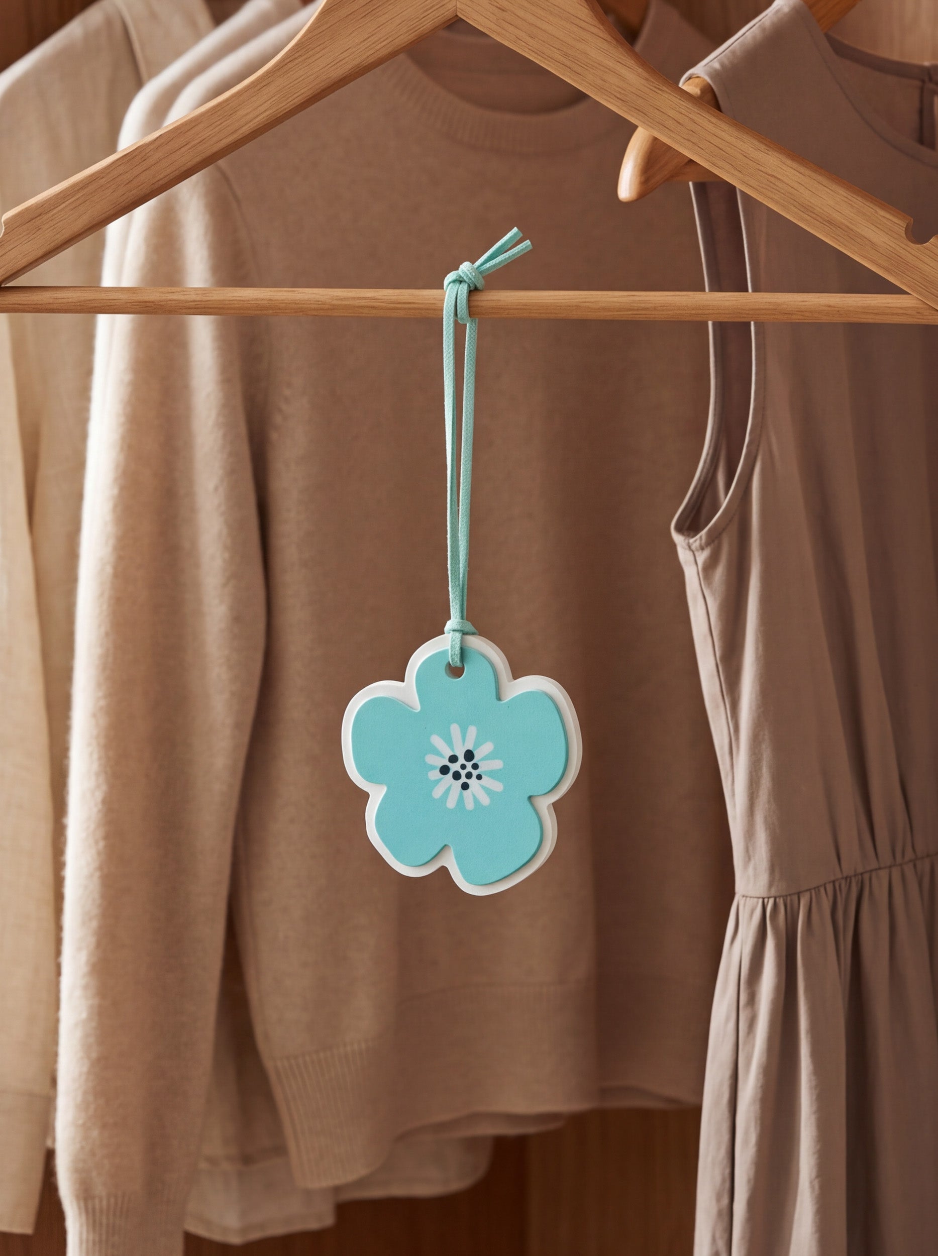 Light Blue Flower Aroma Stone