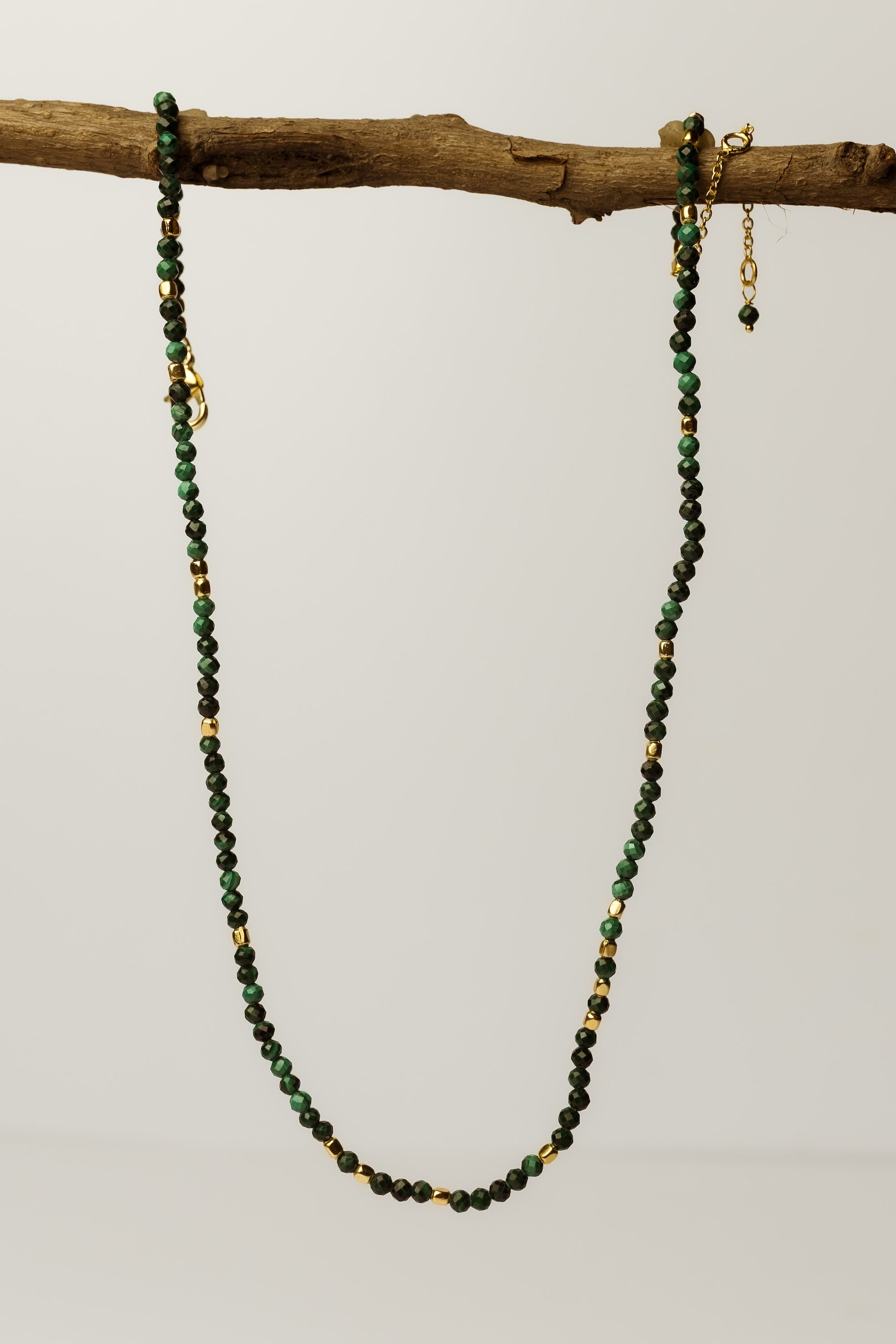 Malachite Beaded Chain