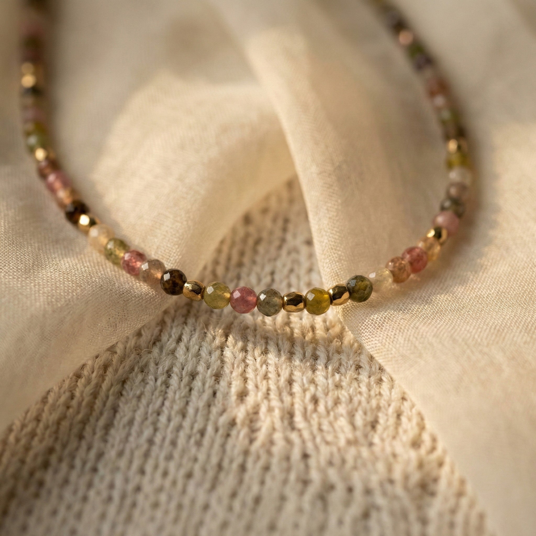 Pastel Prism Tourmaline Strand