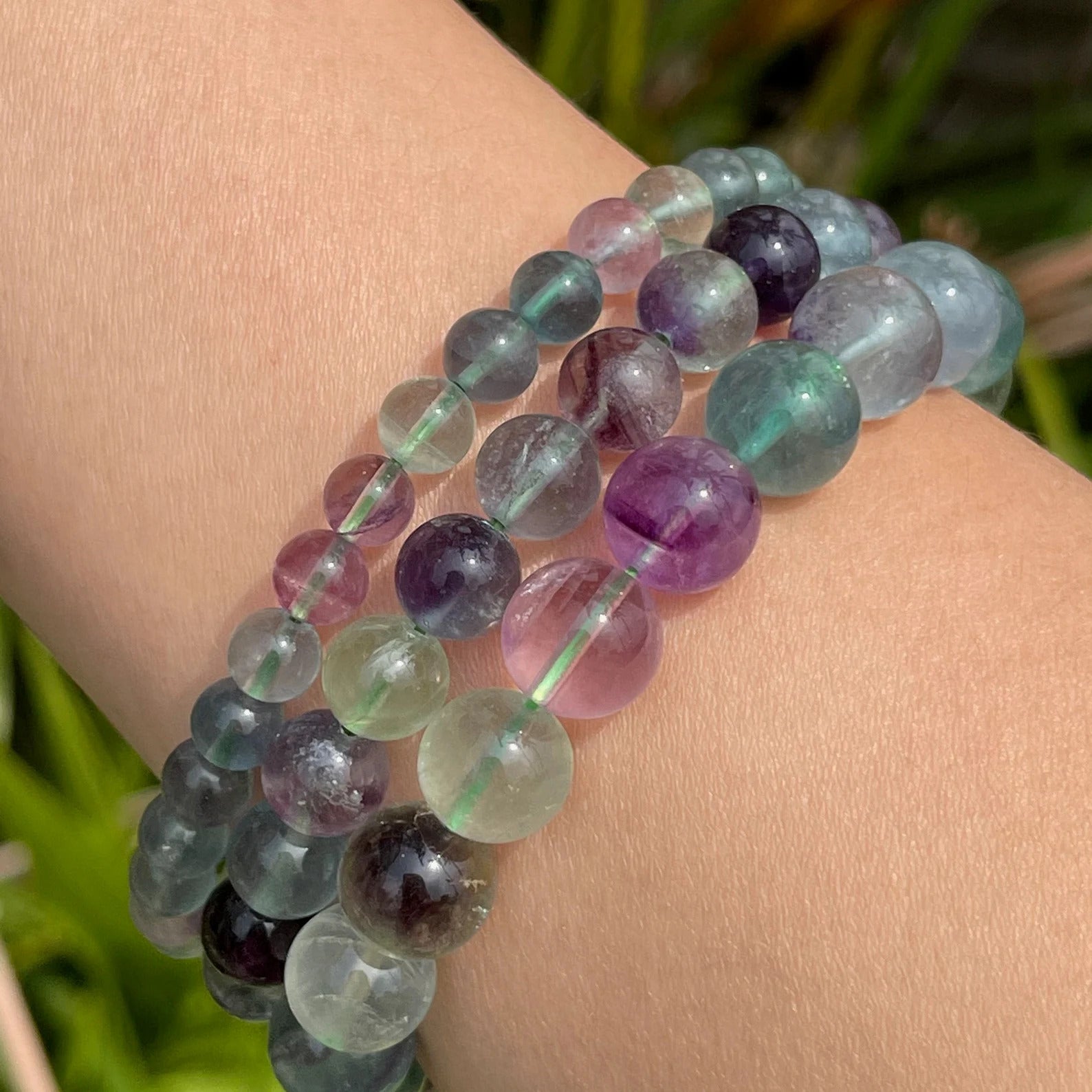 Multi Fluorite Bracelet