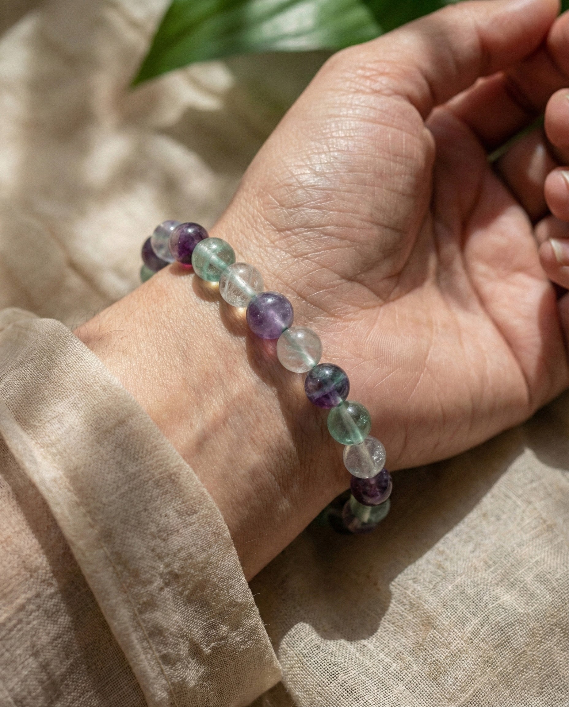 Multi Fluorite Bracelet