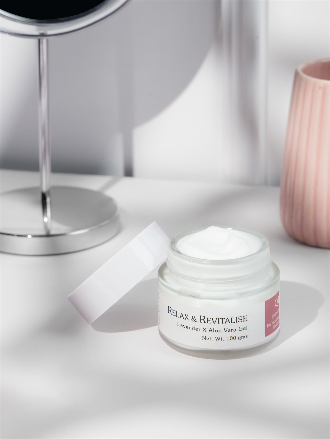 Relax & Revitalise Facial Gel 100 ml | After Sun Relief Lavender & Aloe Vera