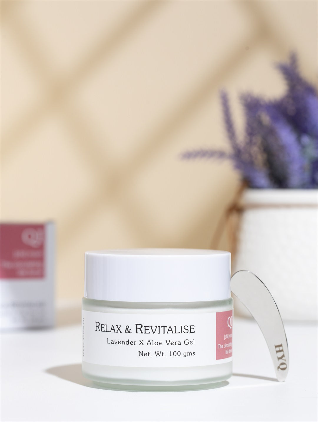 Relax & Revitalise Facial Gel 100 ml | After Sun Relief Lavender & Aloe Vera