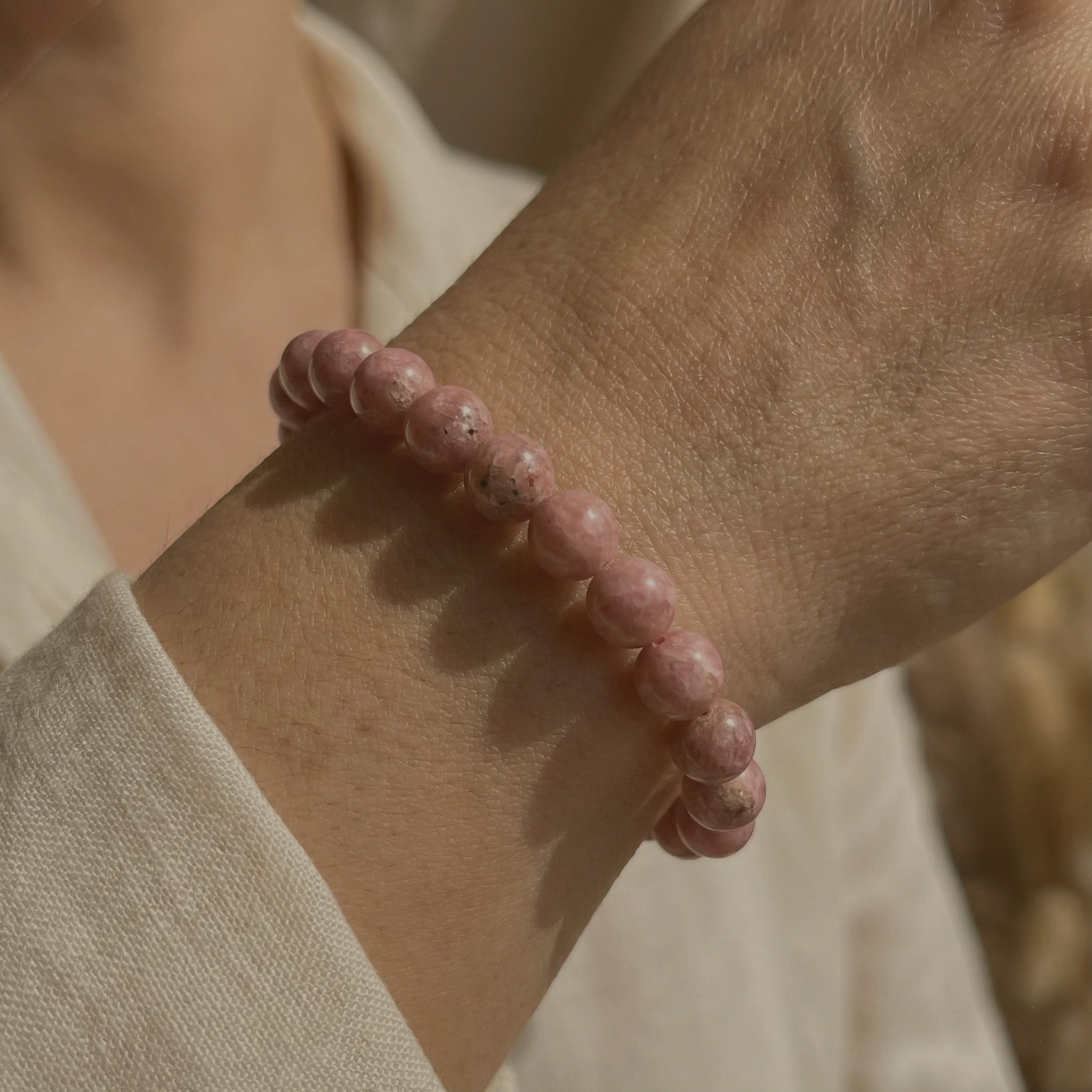 Rhodochrosite Bracelet