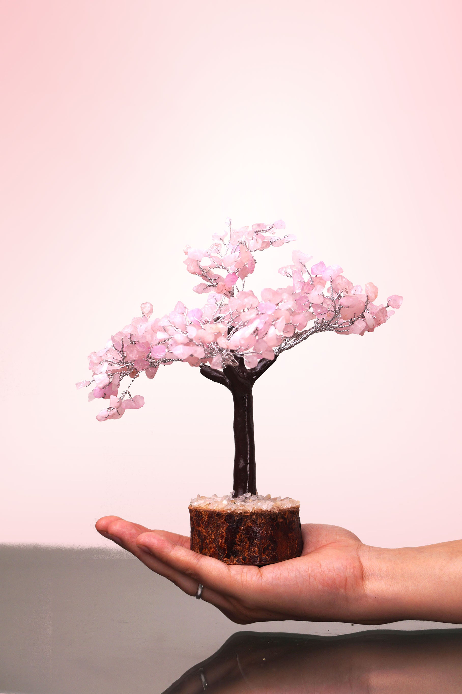 Rose Quartz Tree Of Life