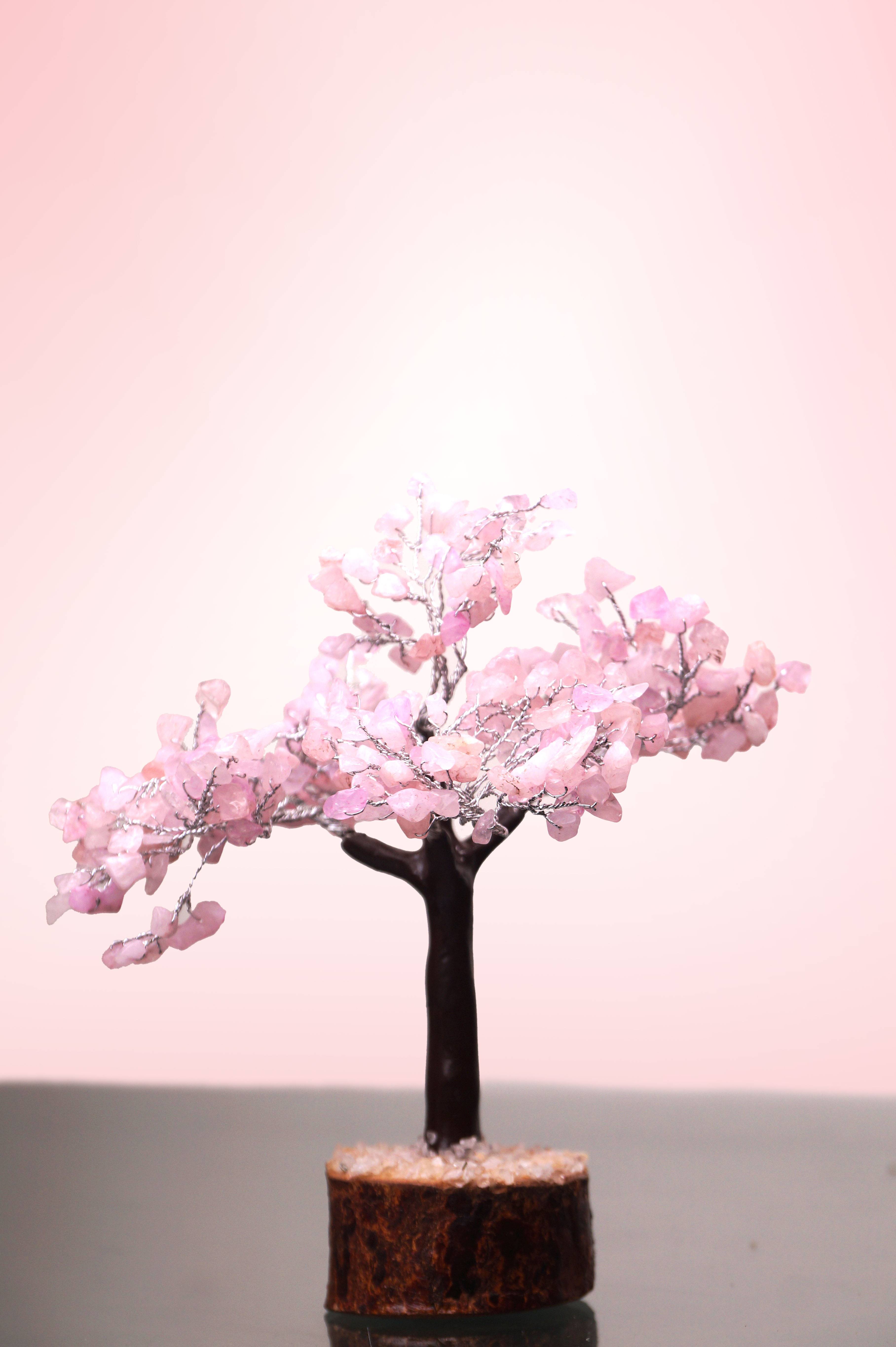 Rose Quartz Tree Of Life