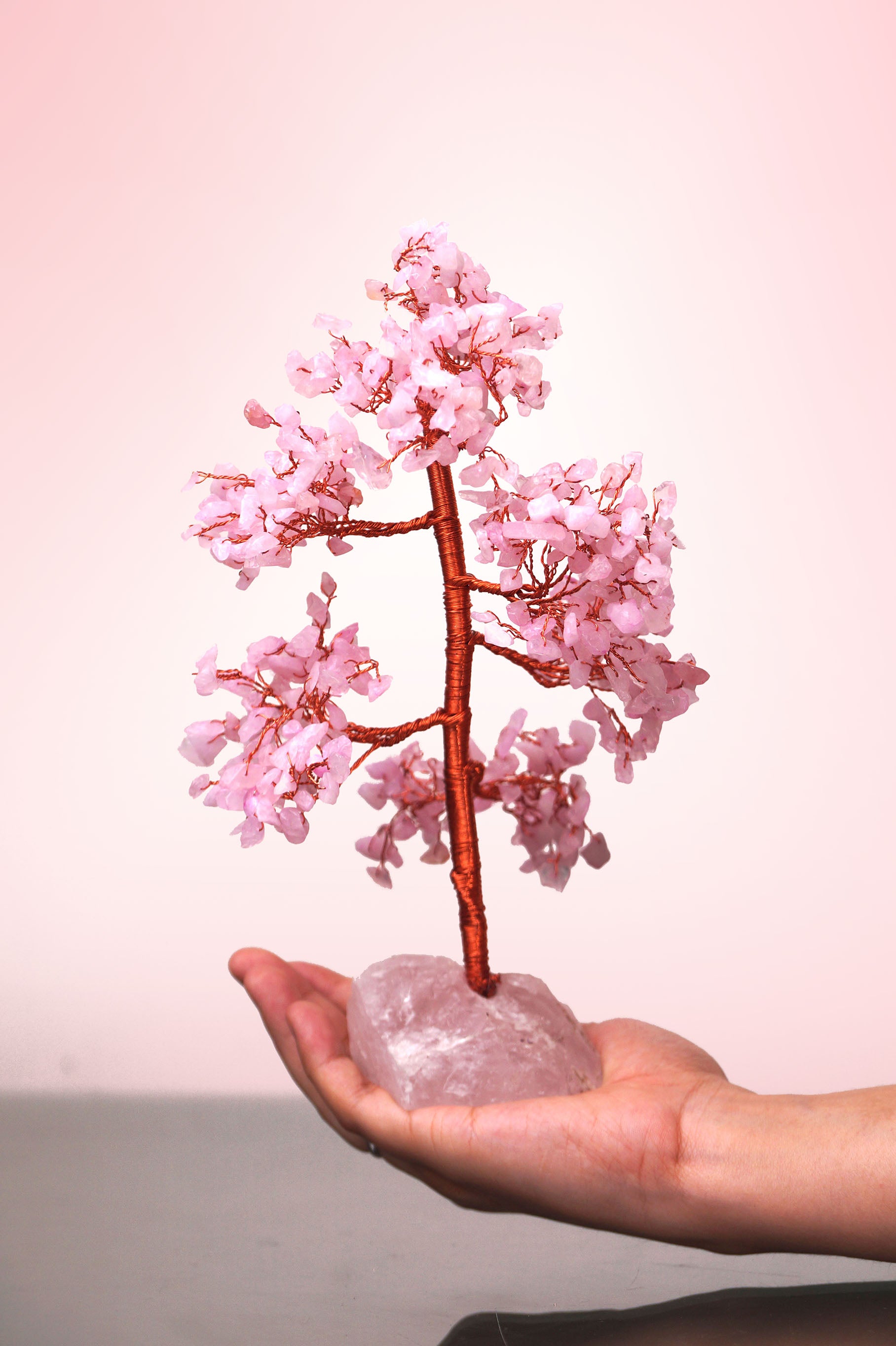 Rose Quartz Tree Of Life