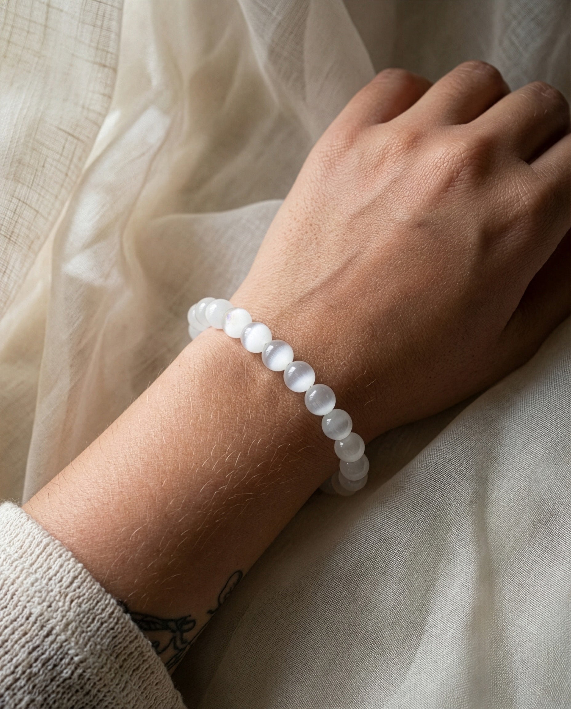 Selenite Bracelet