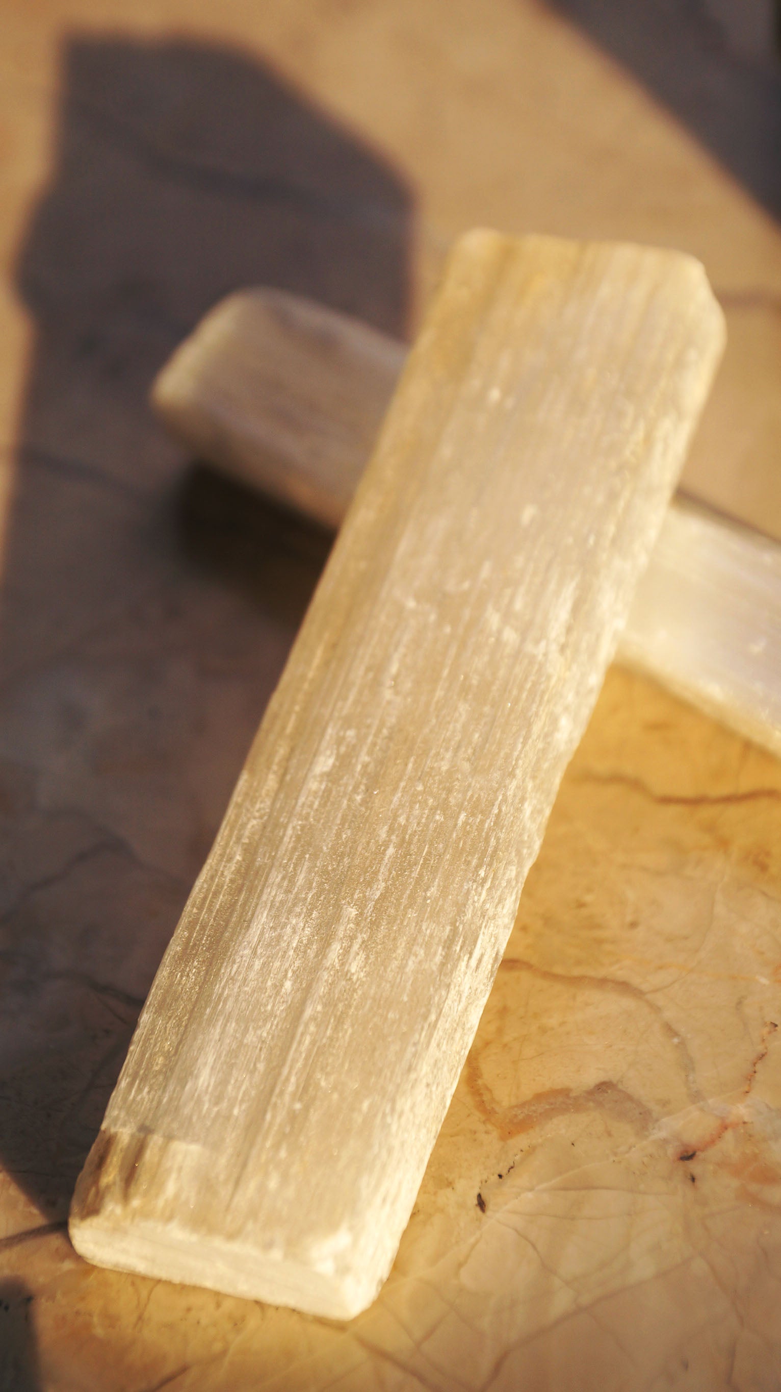 Selenite Wand