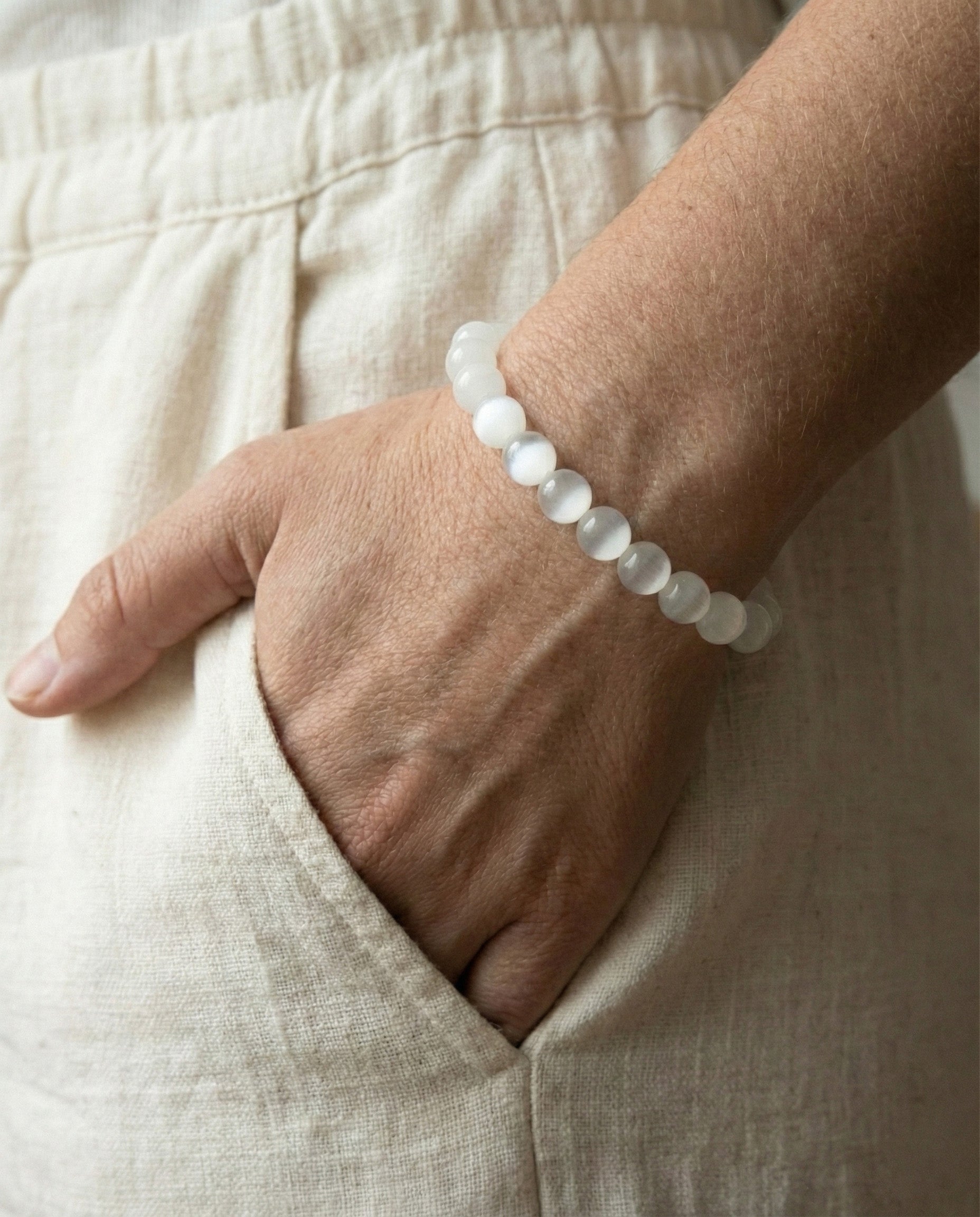 Selenite Bracelet