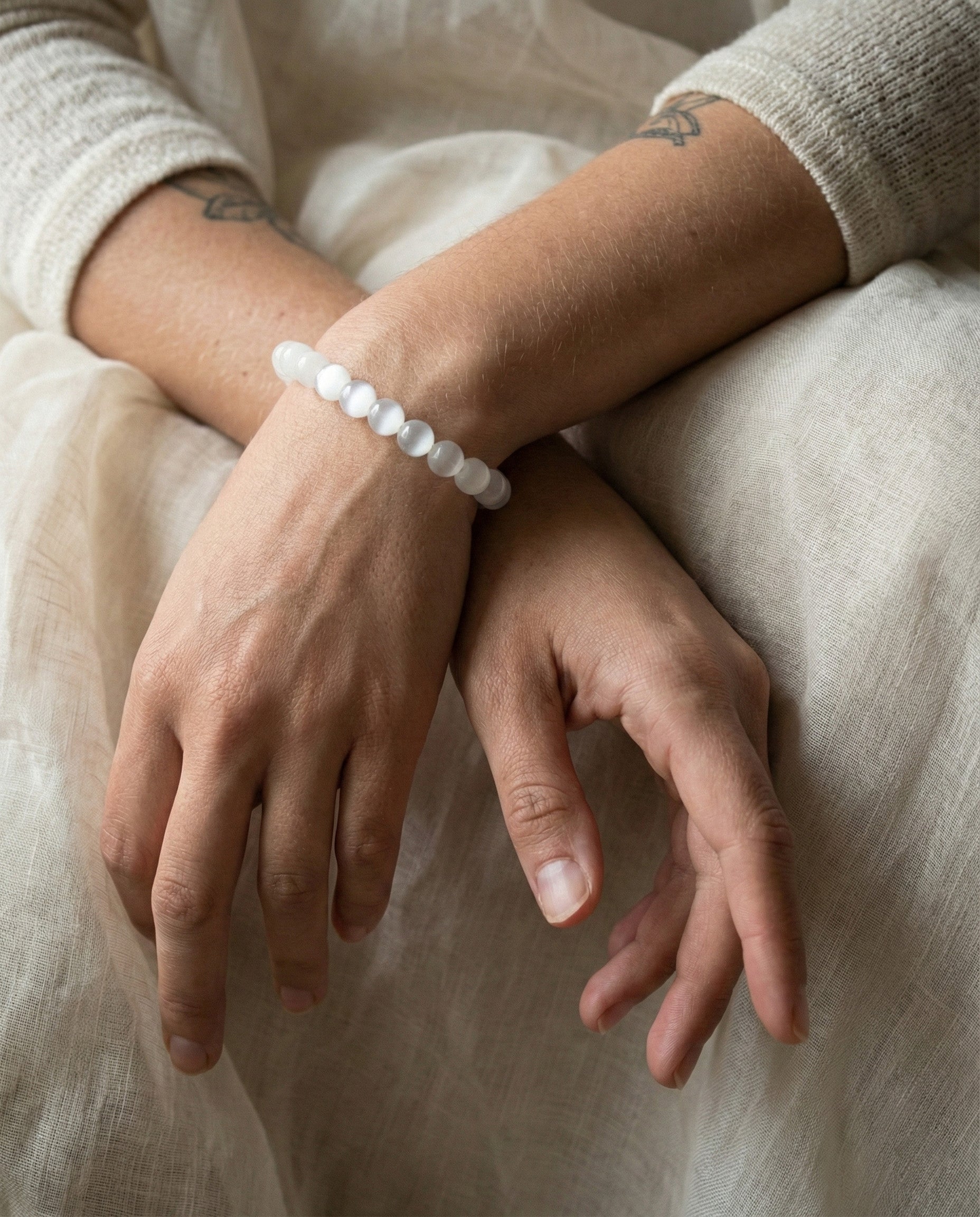 Selenite Bracelet