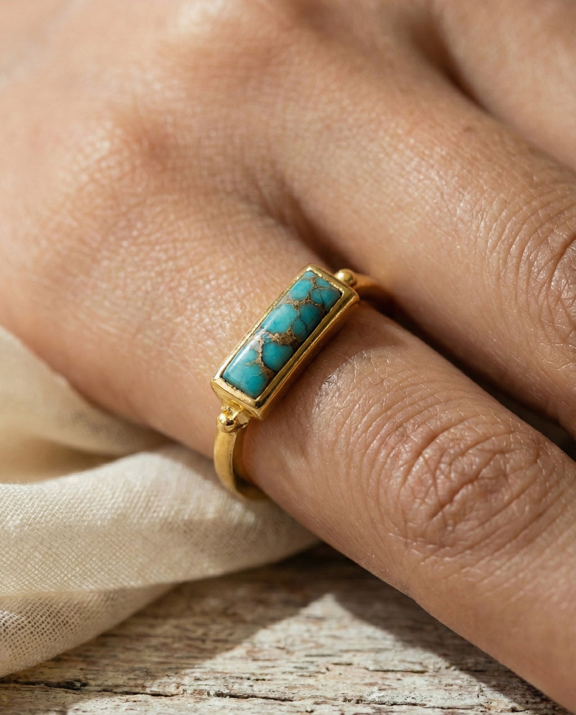 Turquoise Muse Ring
