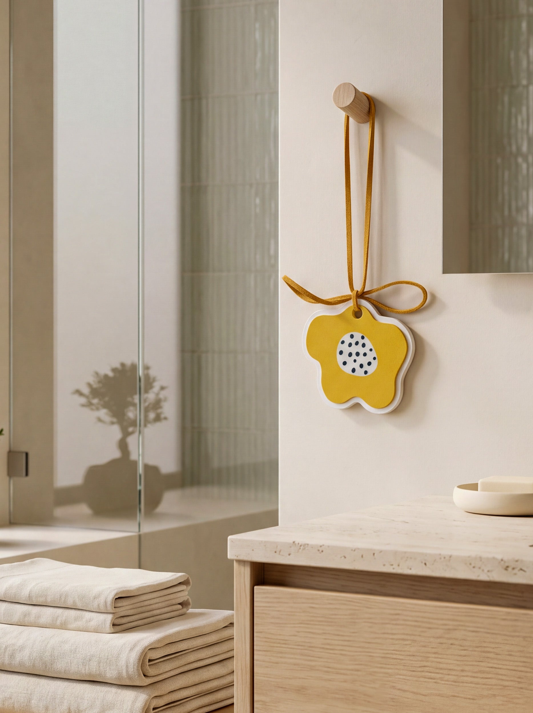 Yellow Flower Aroma Stone