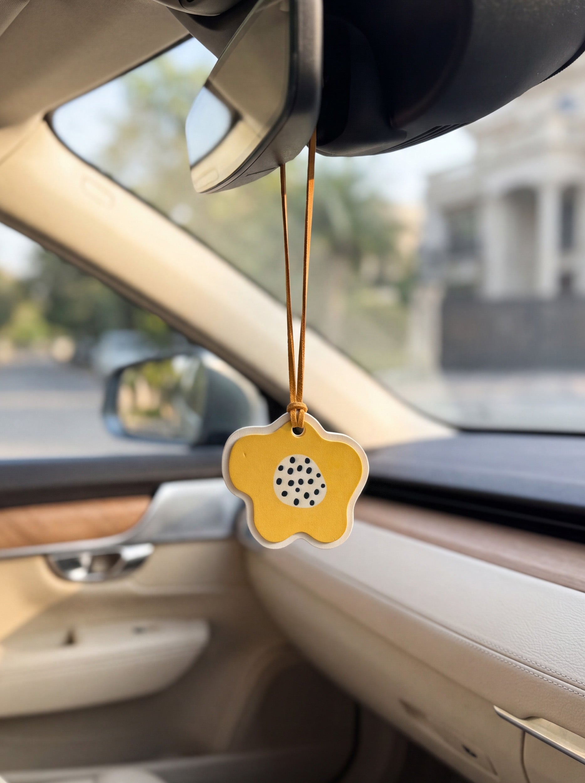 Yellow Flower Aroma Stone