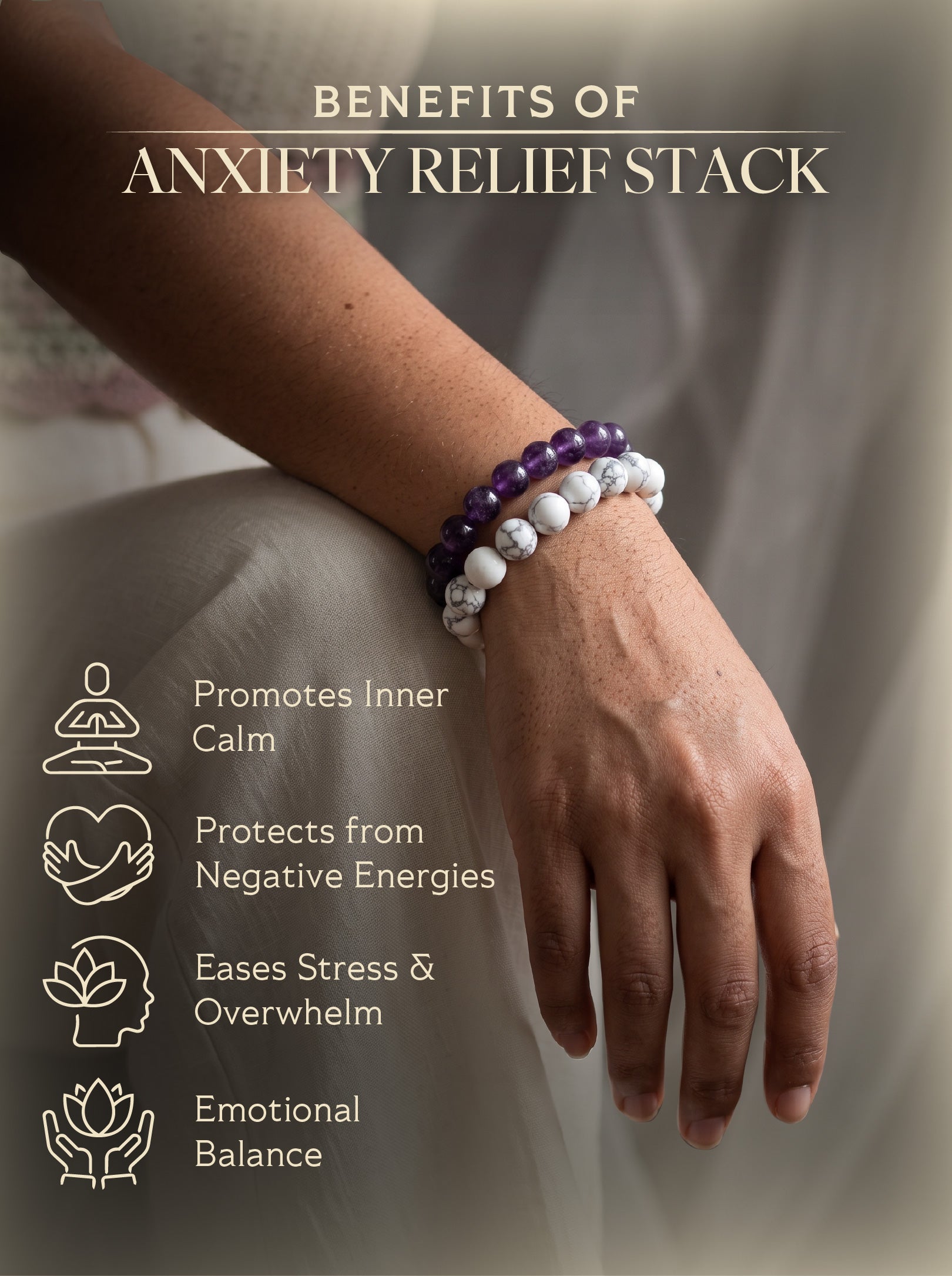 Anxiety Relief Bracelet Stack