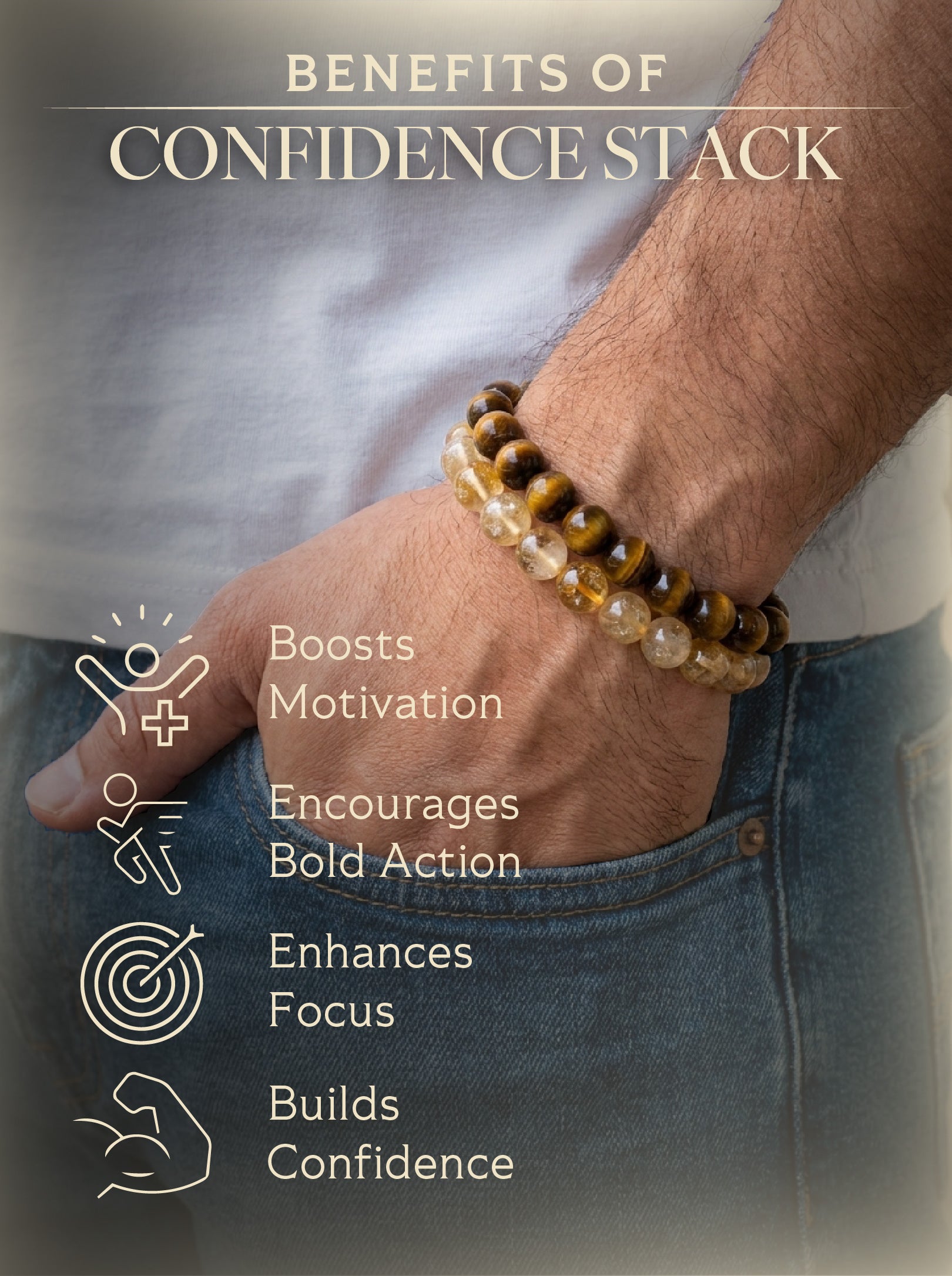 Confidence Bracelet Stack