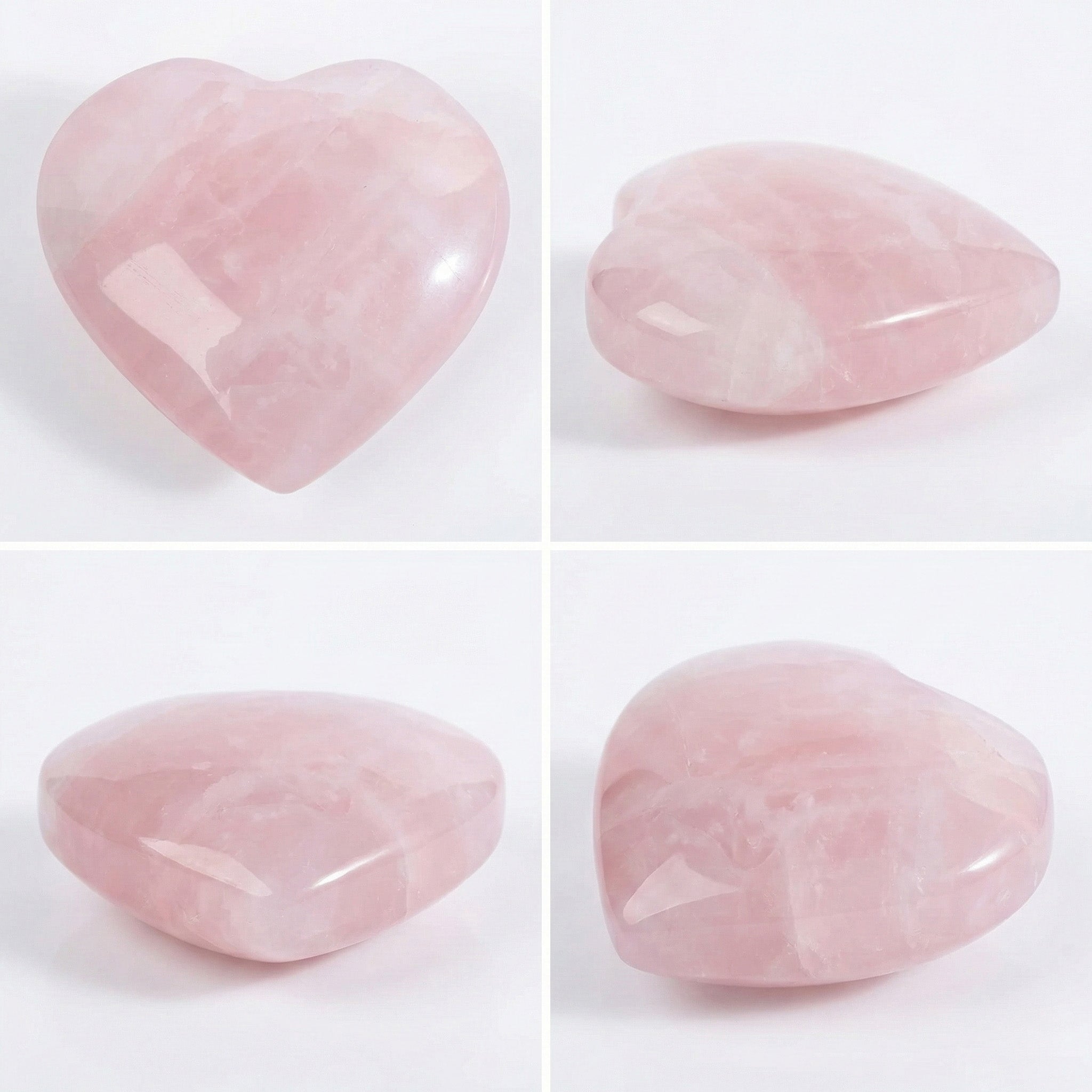 Rose Quartz Heart Tumble