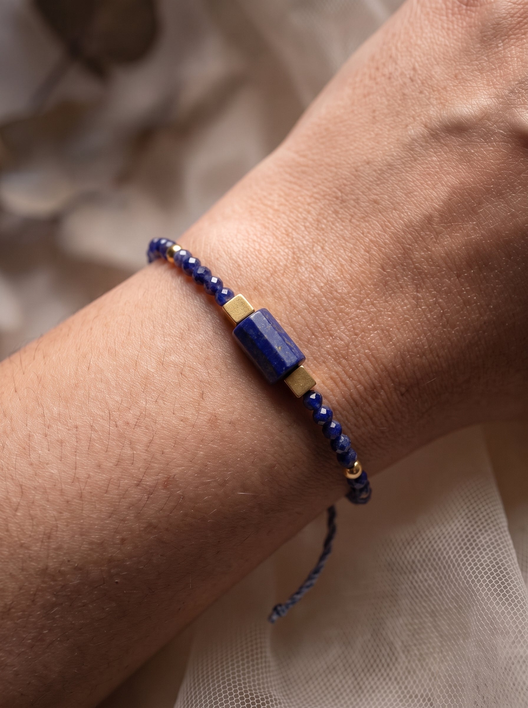 Lapis Crystal Rakhi