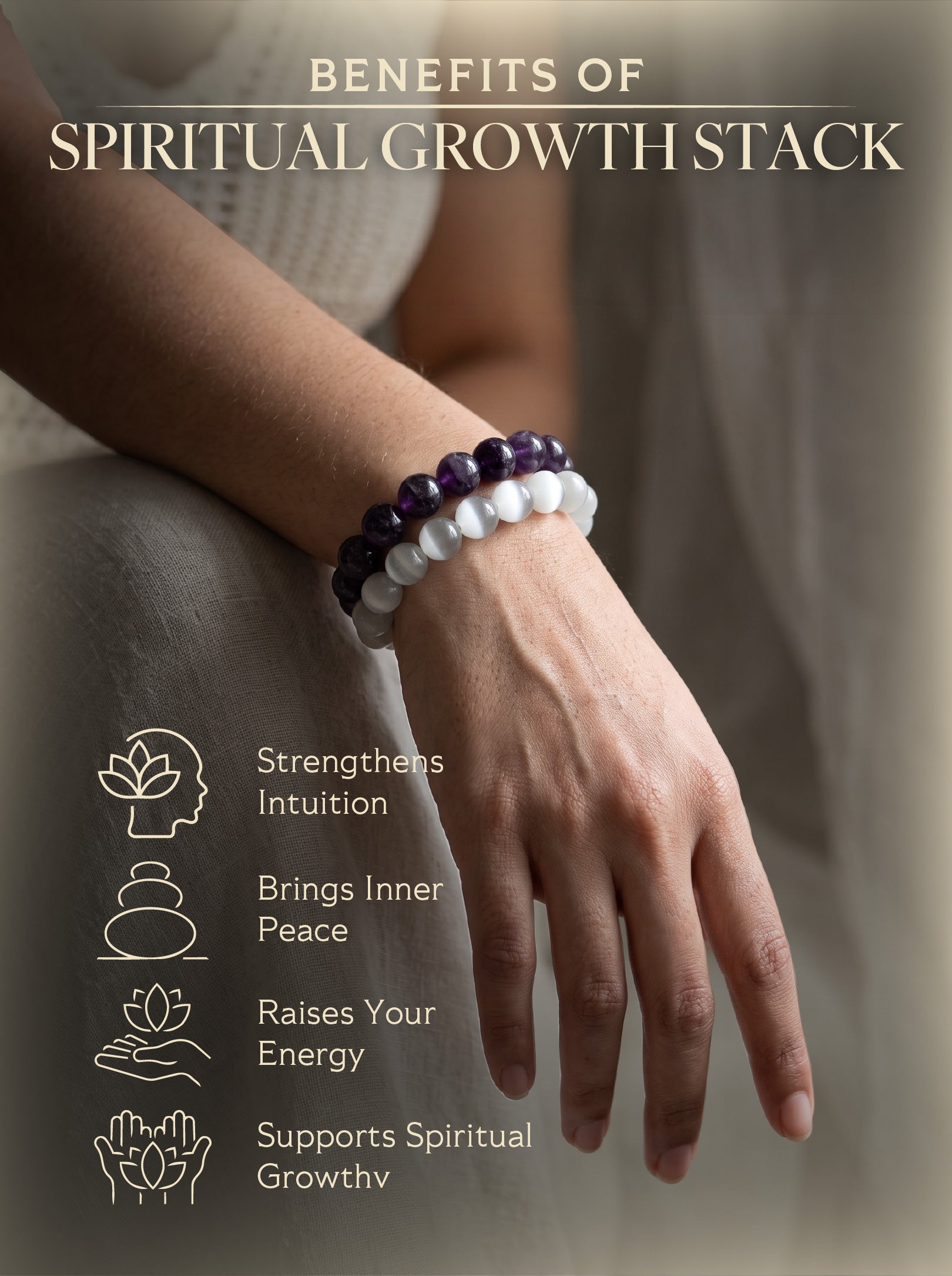 Spiritual Growth Bracelet Stack