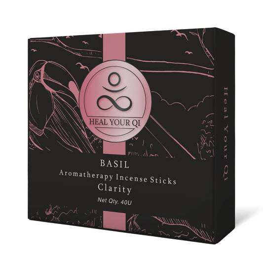 Basil Aromatherapy Incense Sticks Front